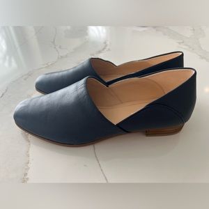Clark’s Women’s Navy Pure Belle Leather Loafers